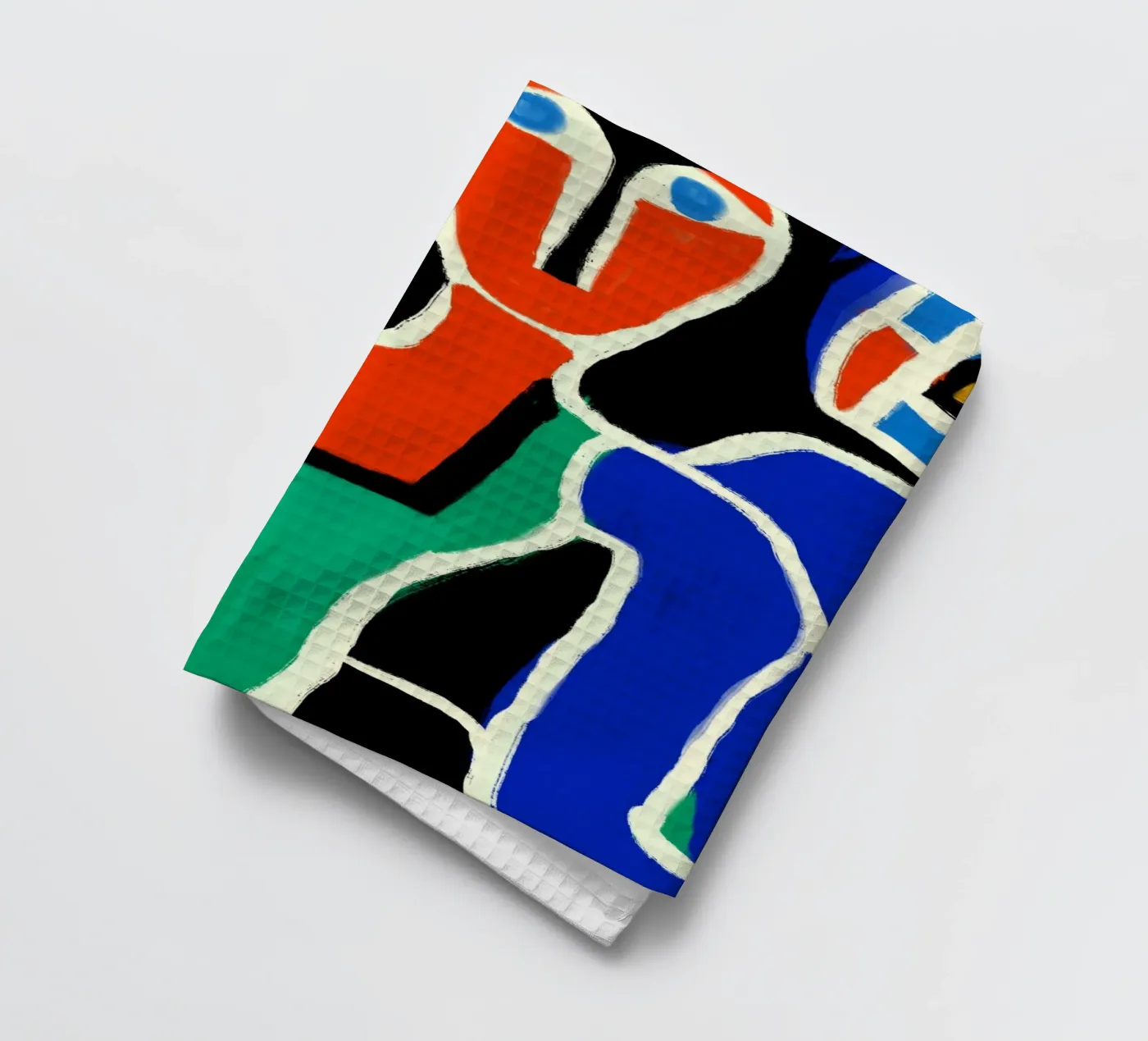 Tanzender Eingeborener Geschirrtuch von Little Dean