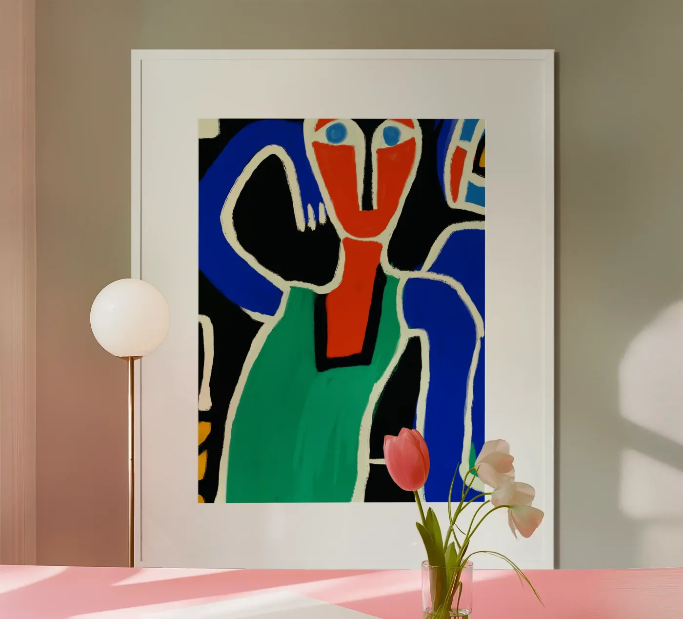 Dancing native Poster von Little Dean