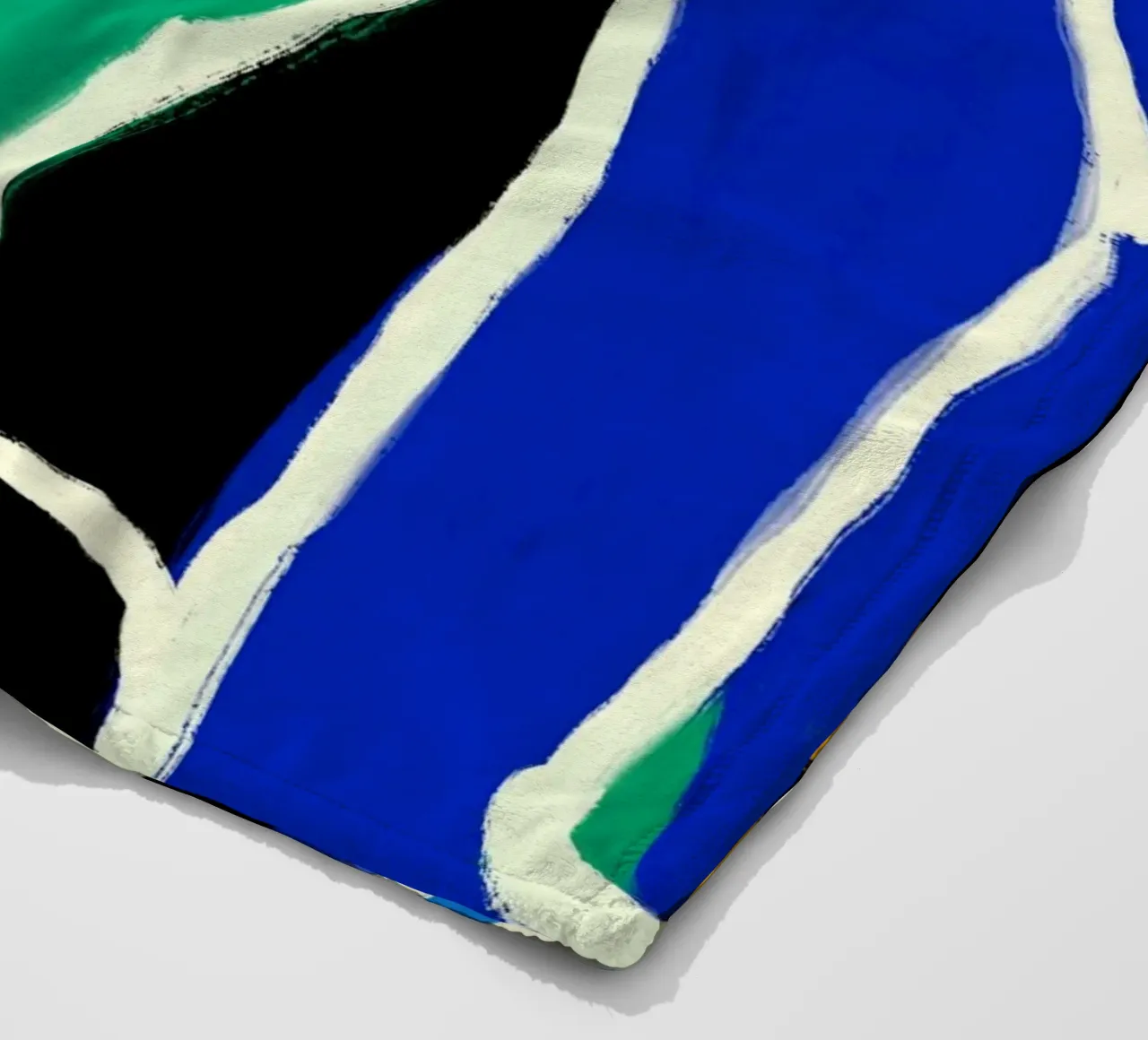 Dancing native fleece blanket by Little Dean