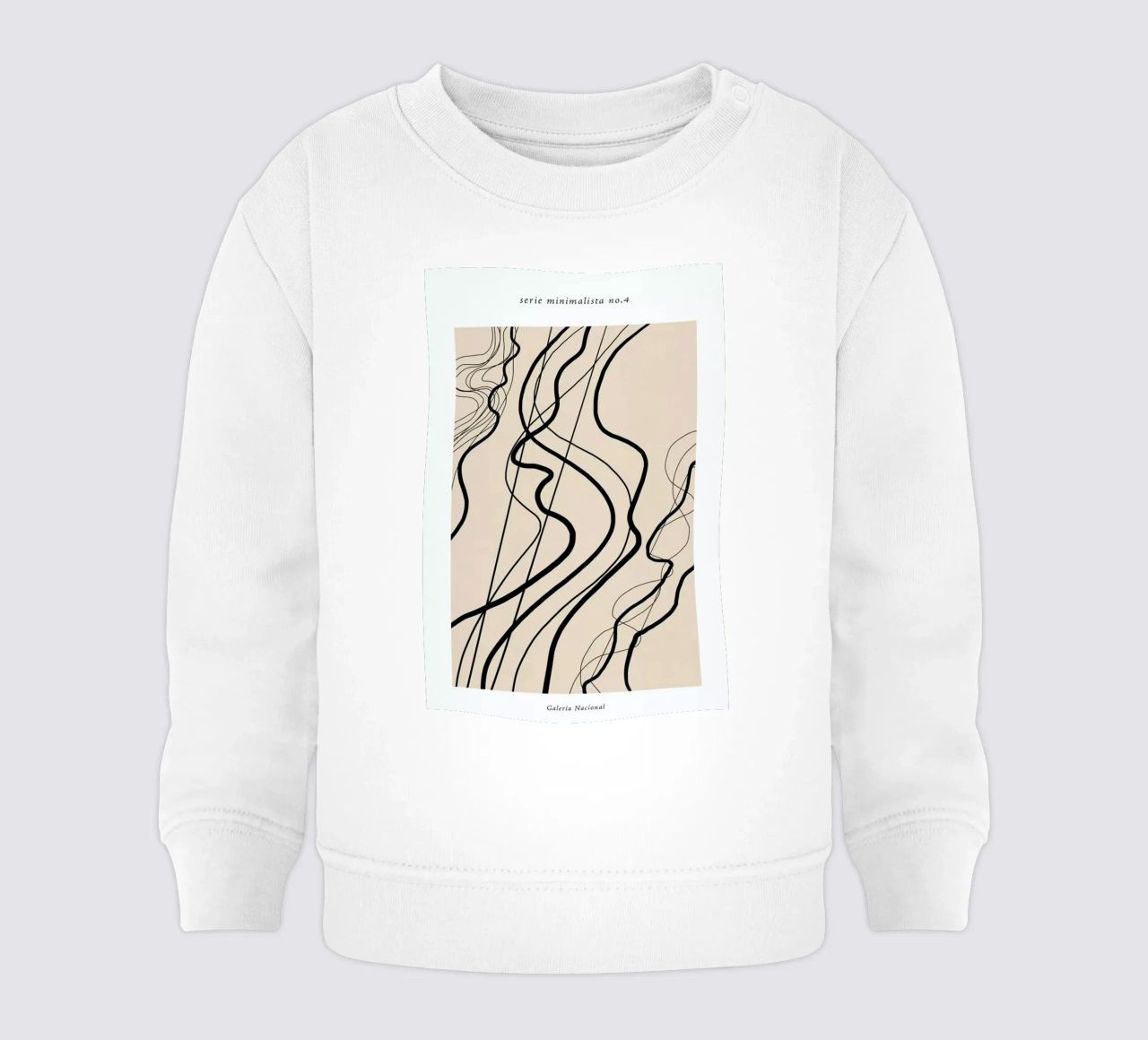 Minimal 4 felpa neonato da Froilein Juno