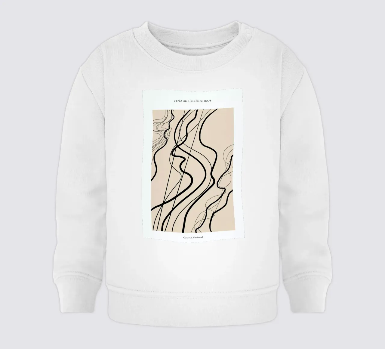 Minimal 4 felpa neonato da Froilein Juno
