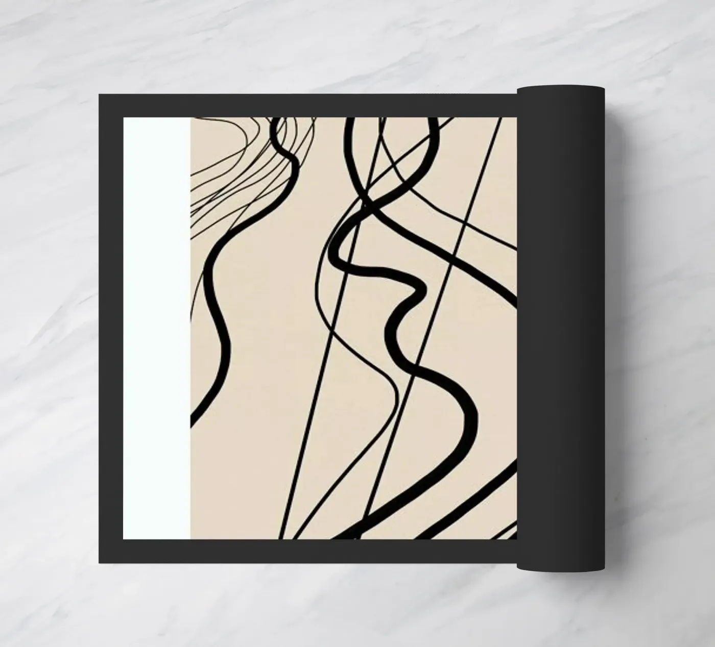 Minimal 4 doormat by Froilein Juno