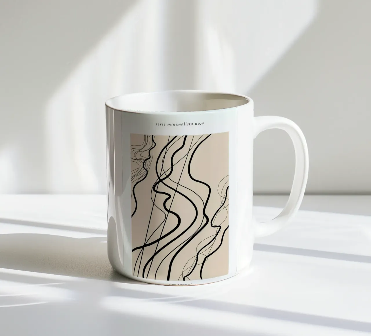 Minimal 4 Keramik Tasse von Froilein Juno