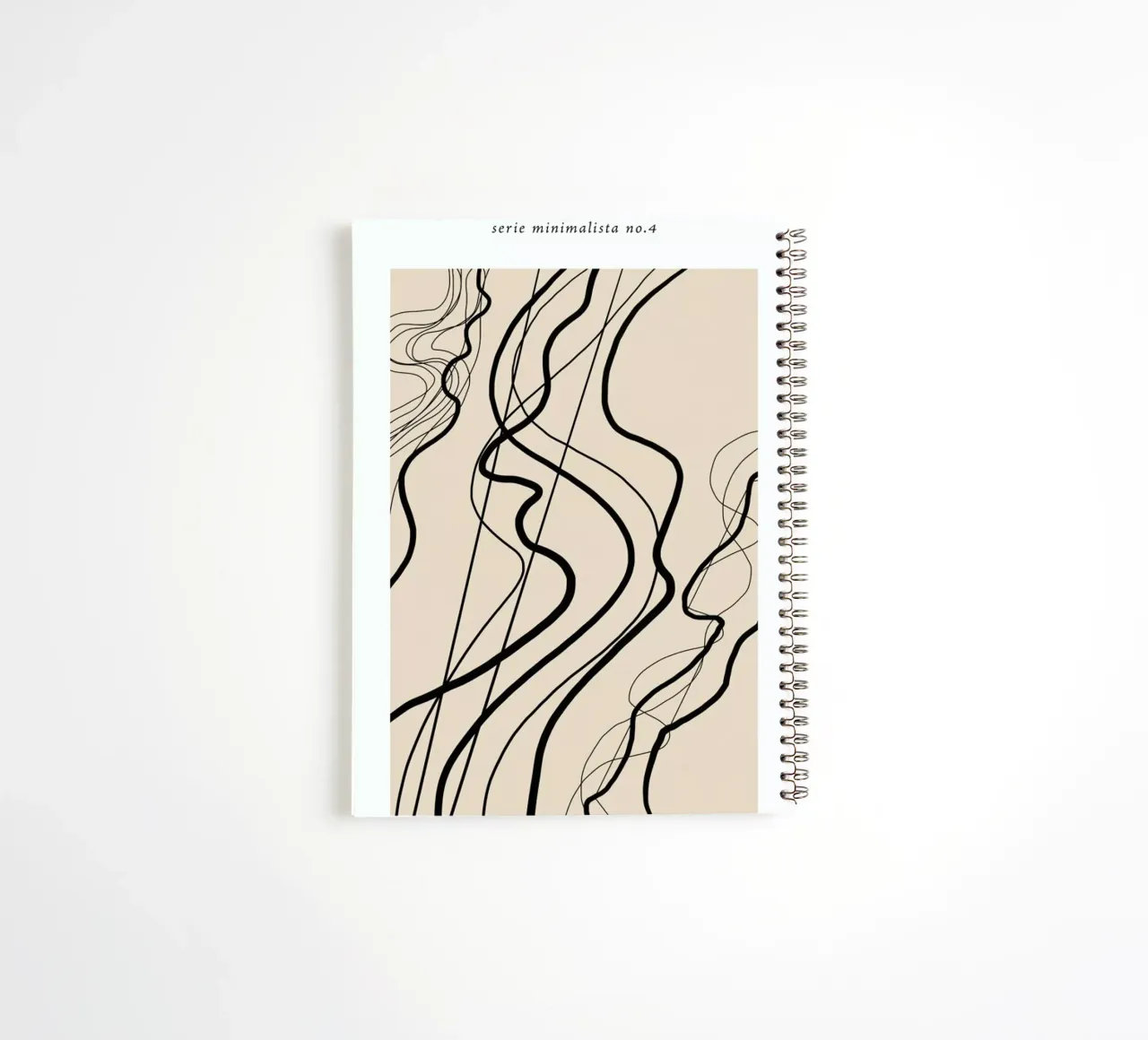 Minimal 4 notitieboek met spiraal van Froilein Juno
