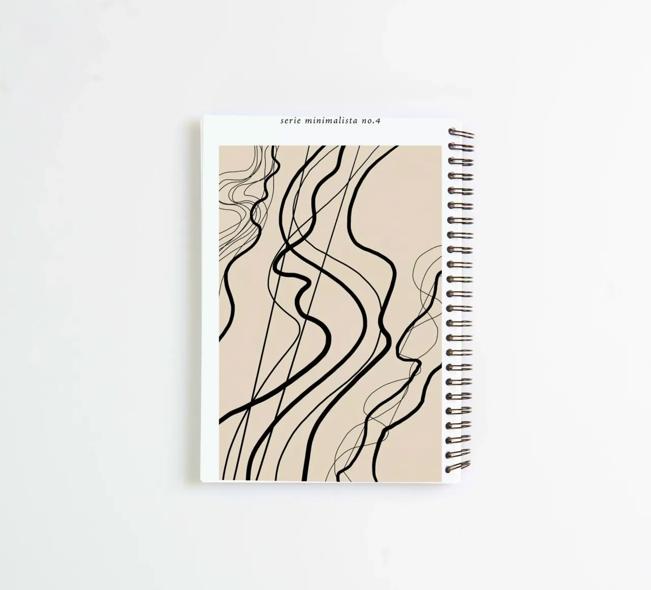 Minimal 4 notitieboek met spiraal van Froilein Juno