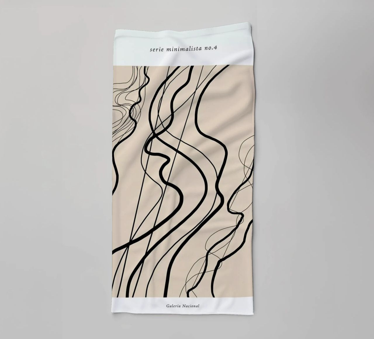 Minimal 4 towel by Froilein Juno
