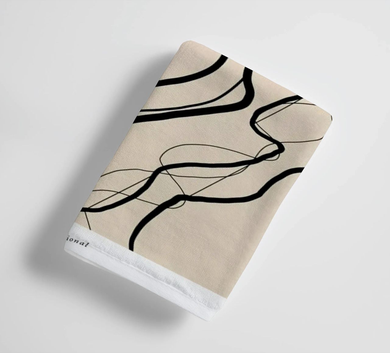 Minimal 4 towel by Froilein Juno
