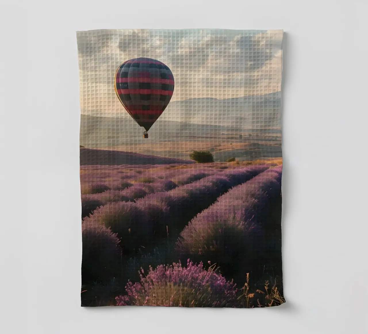 Provence matinale torchon de M-Ulrich-Digital Art