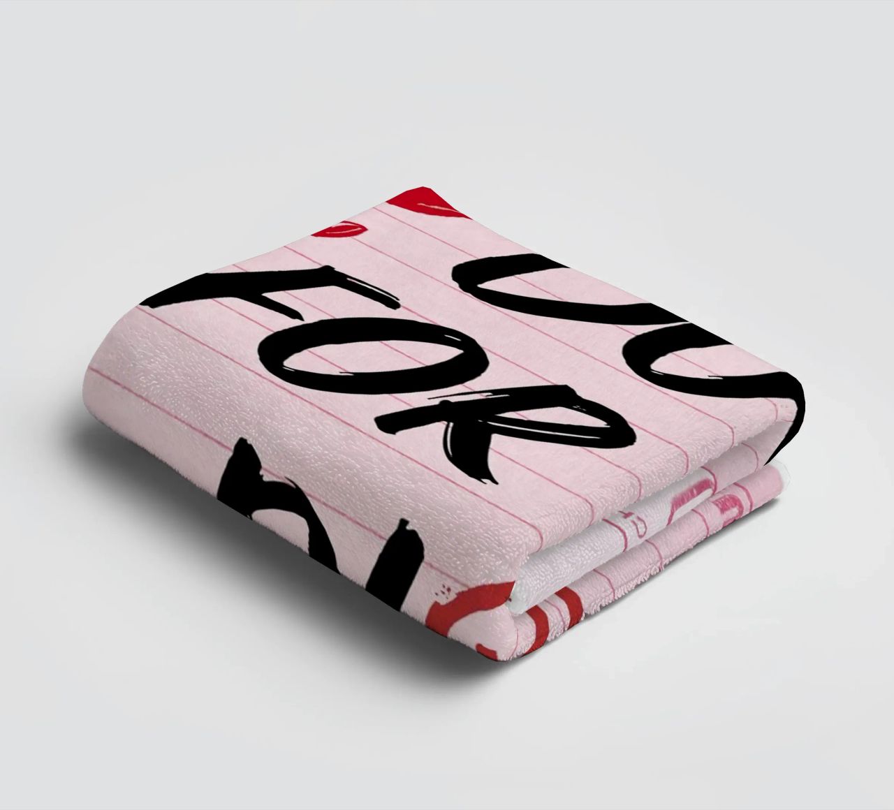 "Do It For The Plot" Retro Guest Check Art - Witty & Bold towel by ClubArt