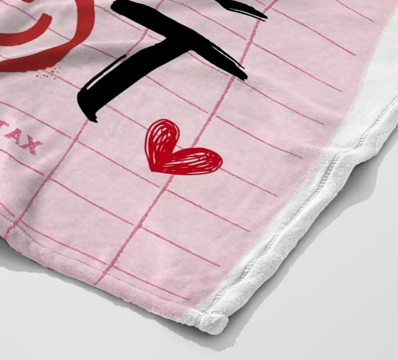 "Do It For The Plot" Retro-Gästescheck-Kunst - witzig und frech Fleecedecke von ClubArt
