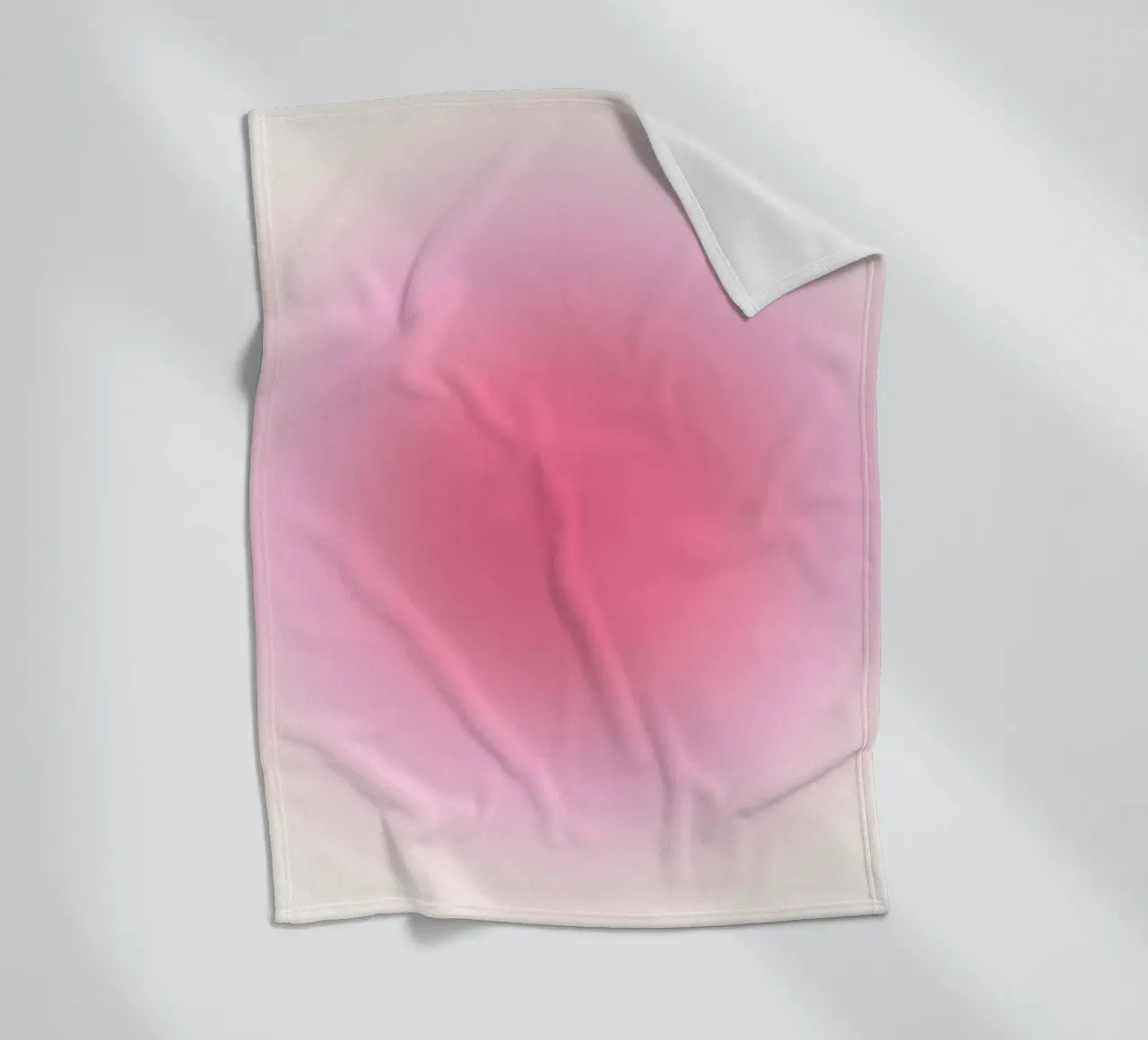 "Pink Dream Aura" Kunstdruck mit Farbverlauf - Ästhetisch & heiter Fleecedecke von ClubArt