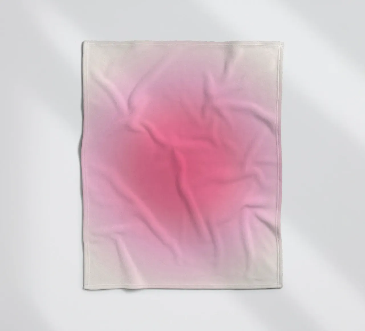 "Pink Dream Aura" Kunstdruck mit Farbverlauf - Ästhetisch & heiter Fleecedecke von ClubArt