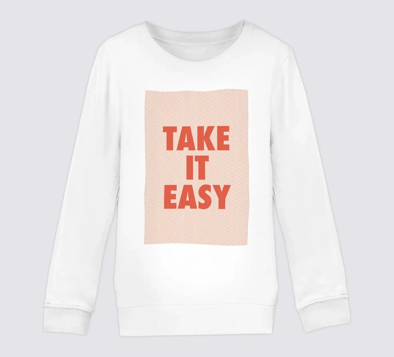 Take It Easy kids sweatshirt by The Native State