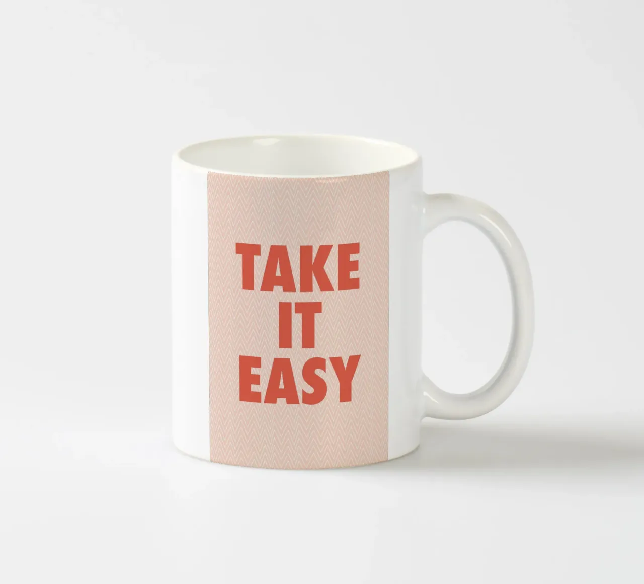 Take It Easy ceramic mug by The Native State