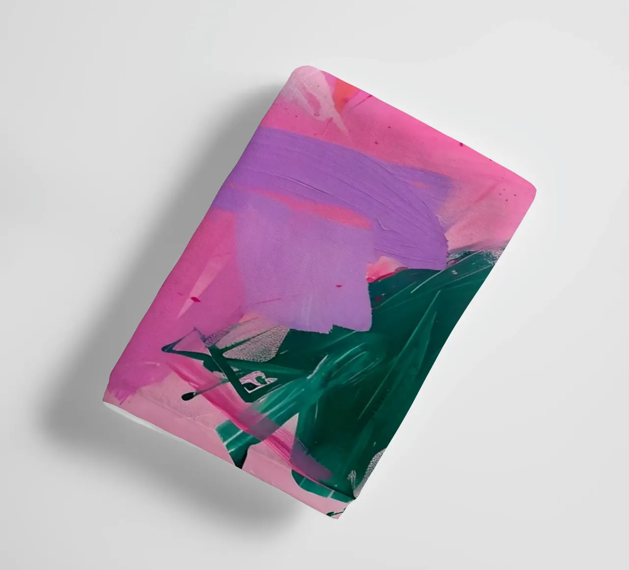 Arte espressionista astratta "Color Splash" - Vibrante e audace asciugamano da bagno da ClubArt