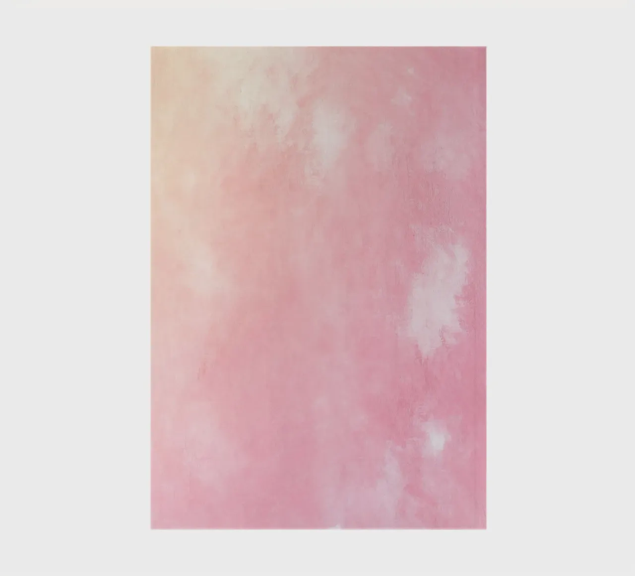 "Soft Pink Haze" Abstract Watercolor Texture - Serene & Calm notebook by ClubArt