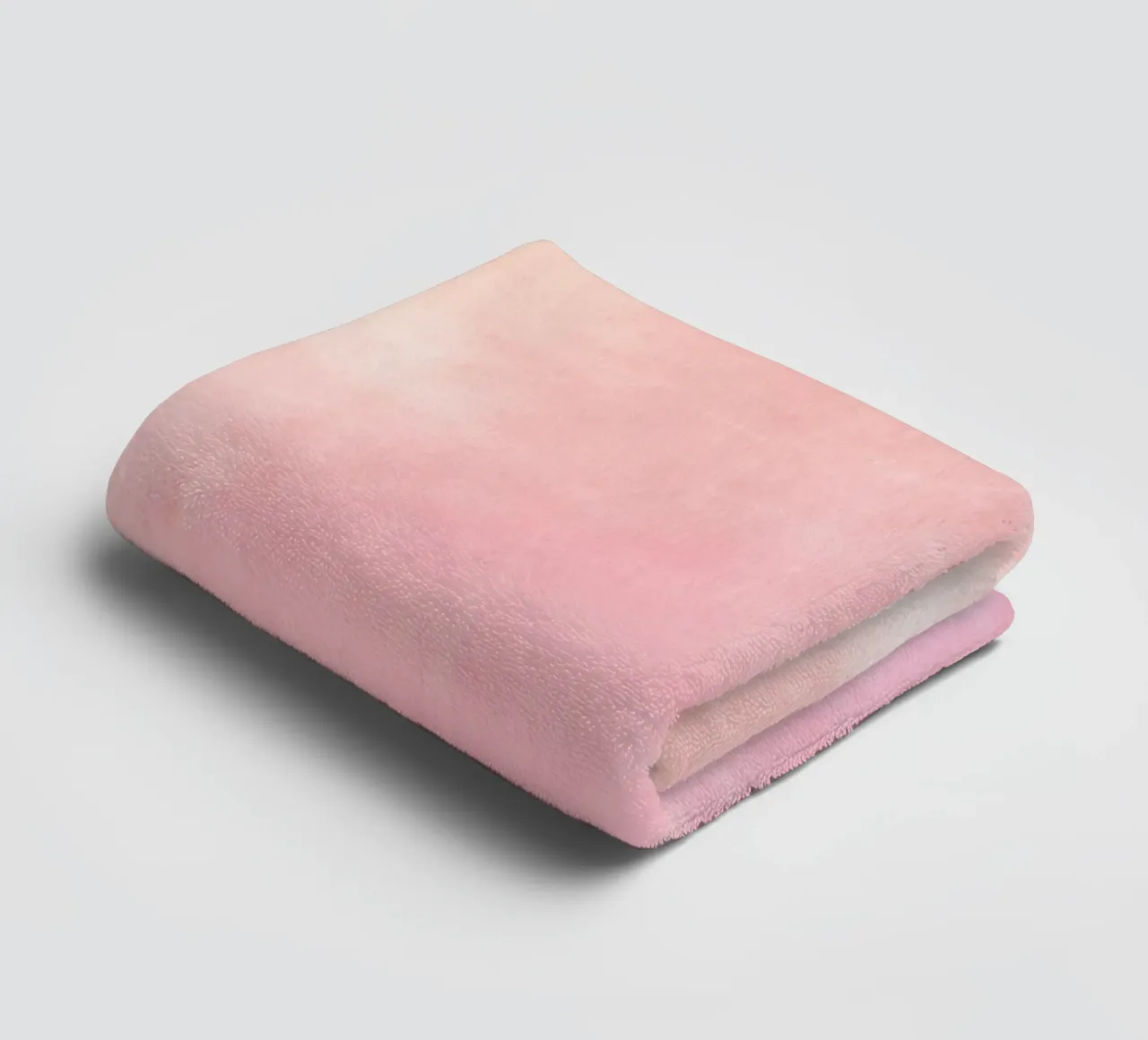 Texture astratta ad acquerello "Soft Pink Haze" - Sereno e tranquillo asciugamano da bagno da ClubArt