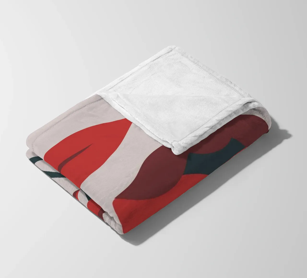Labbra fiorite coperta in pile da Little Dean