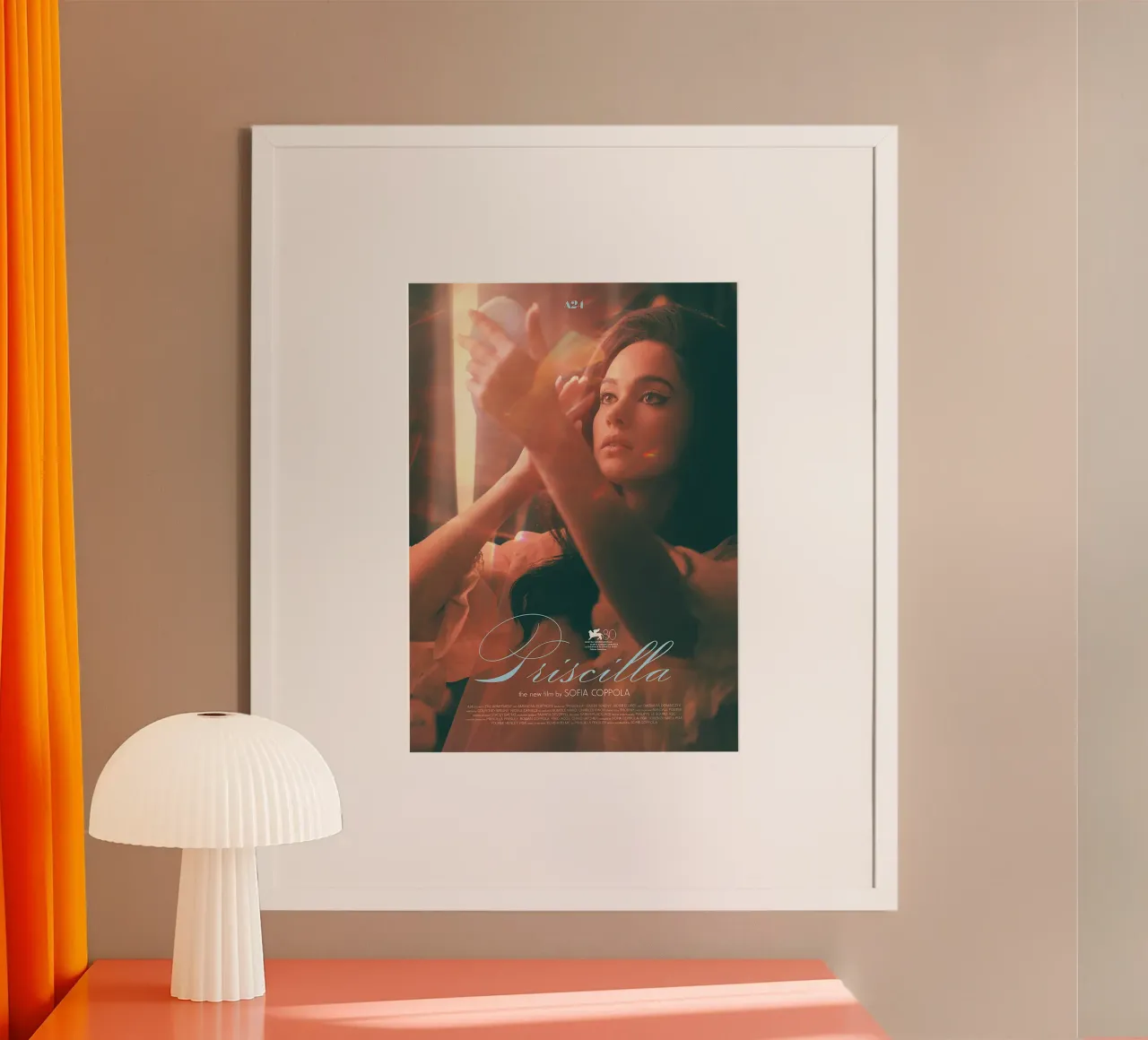 Priscilla poster da Attaboy Dsgn