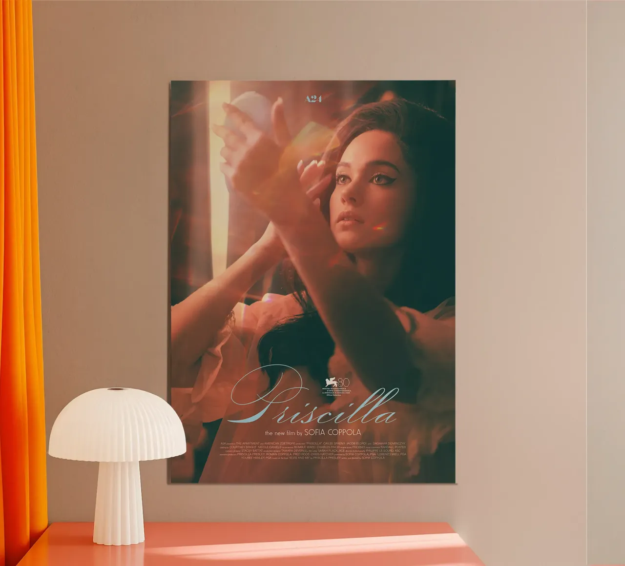 Priscilla poster da Attaboy Dsgn