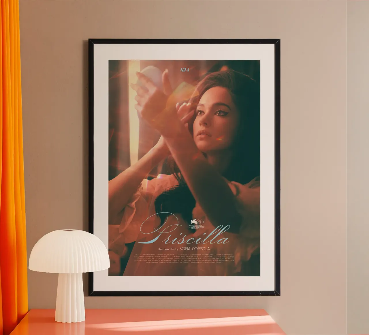 Priscilla poster da Attaboy Dsgn