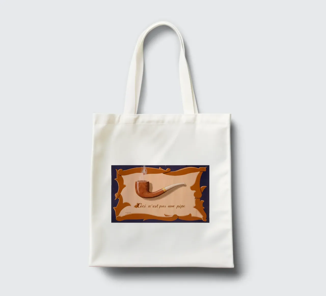 L'air et les mots" de René Magritte tote bag de Classic Art Prints