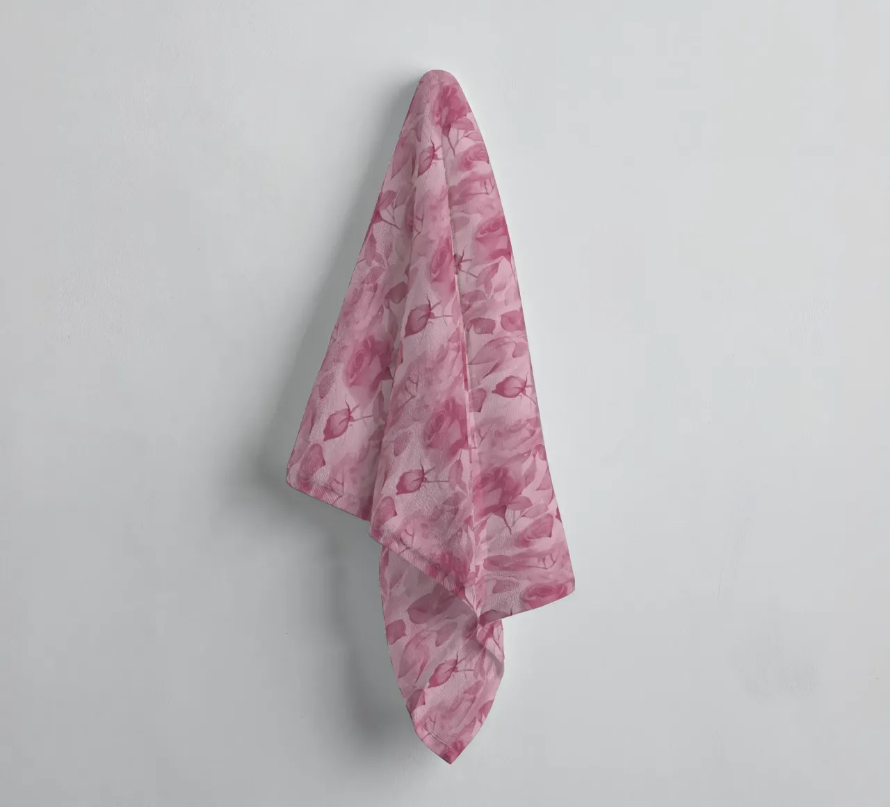 Rose delicate Rosa Polveroso asciugamano da bagno da SilverPegasus