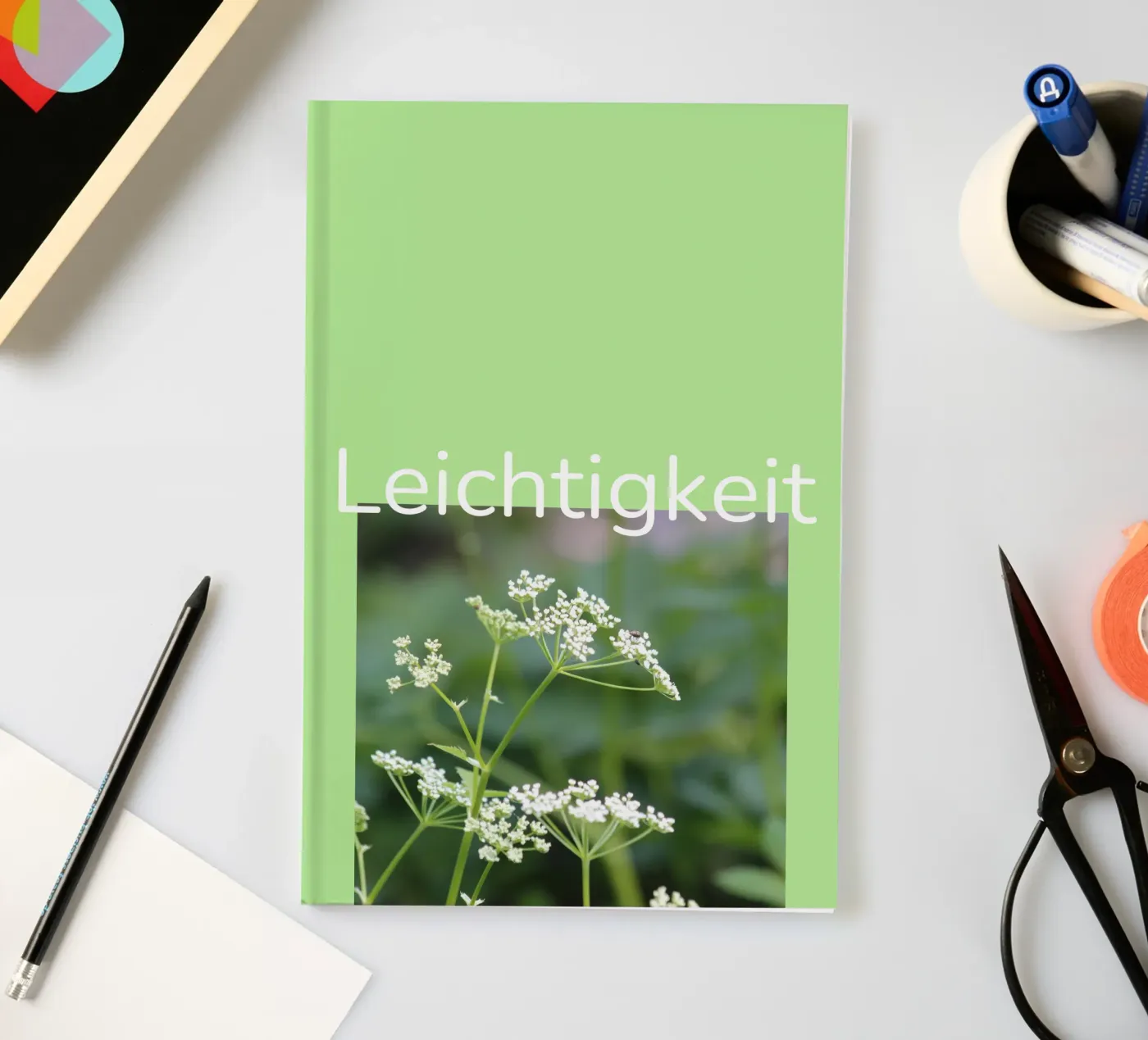 Lightness notebook by Kreativernetzt