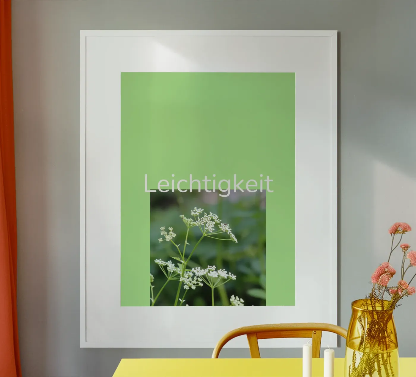 Lightness poster by Kreativernetzt