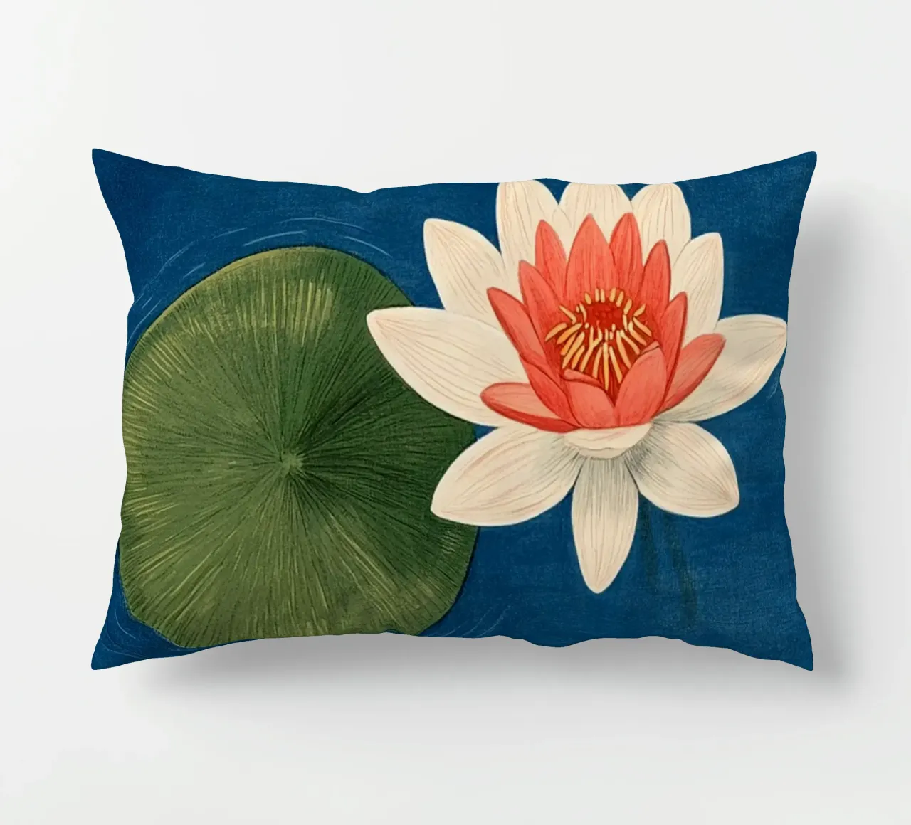 Due ninfee cuscino da Curious Canvas