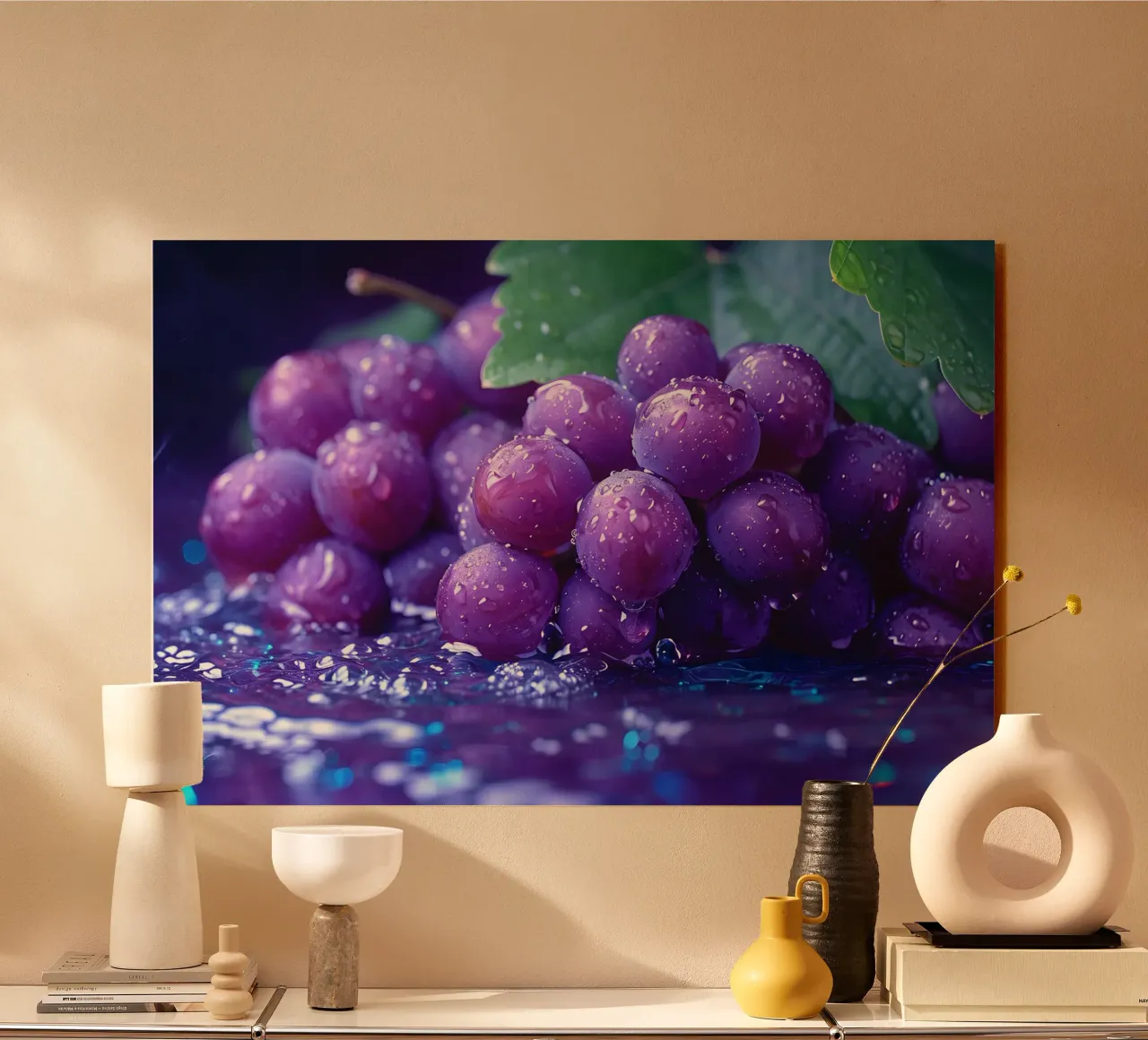 Vino e acqua plexiglass da M-Ulrich-Digital Art