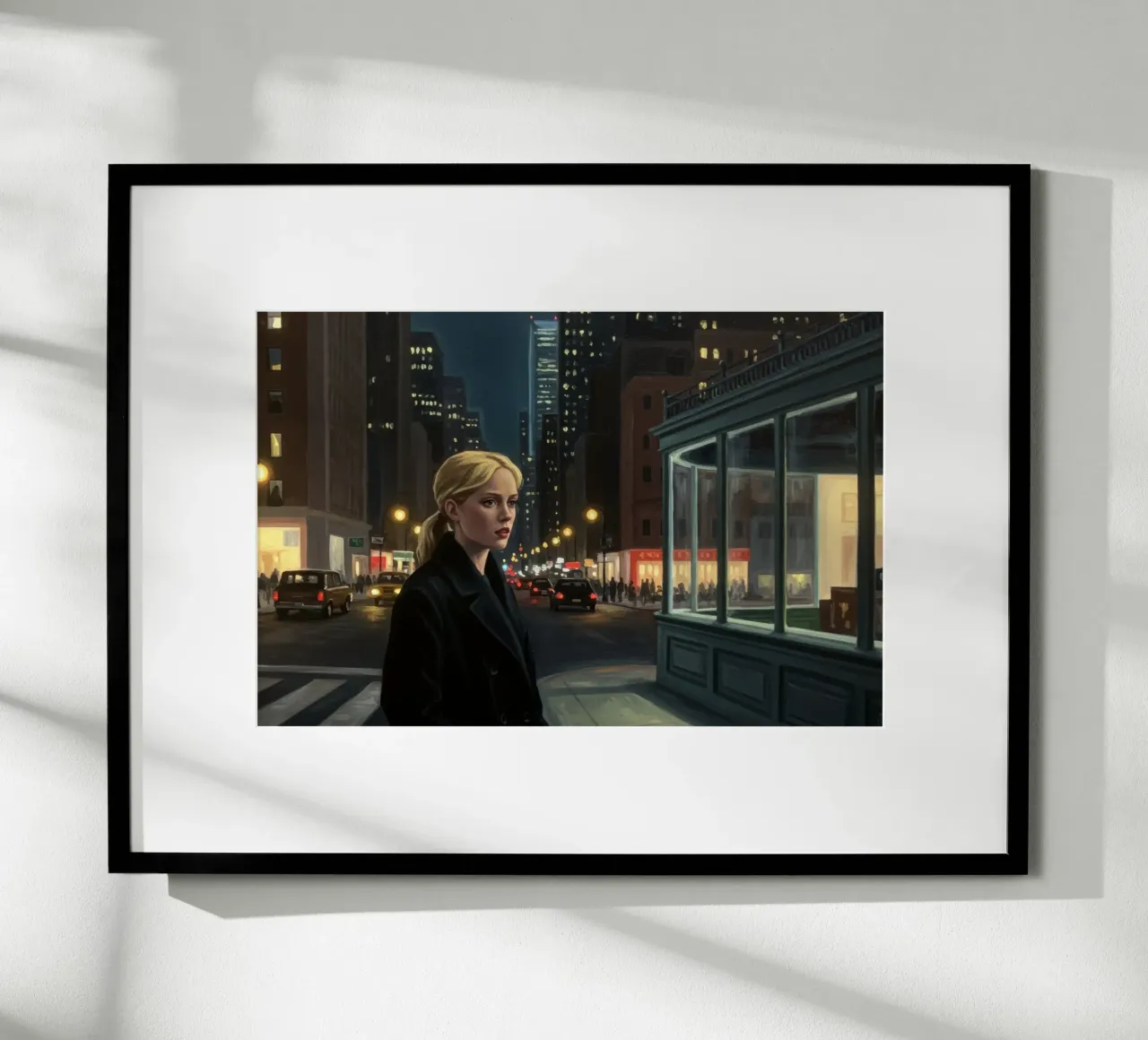 Notte in centro poster da Art Center