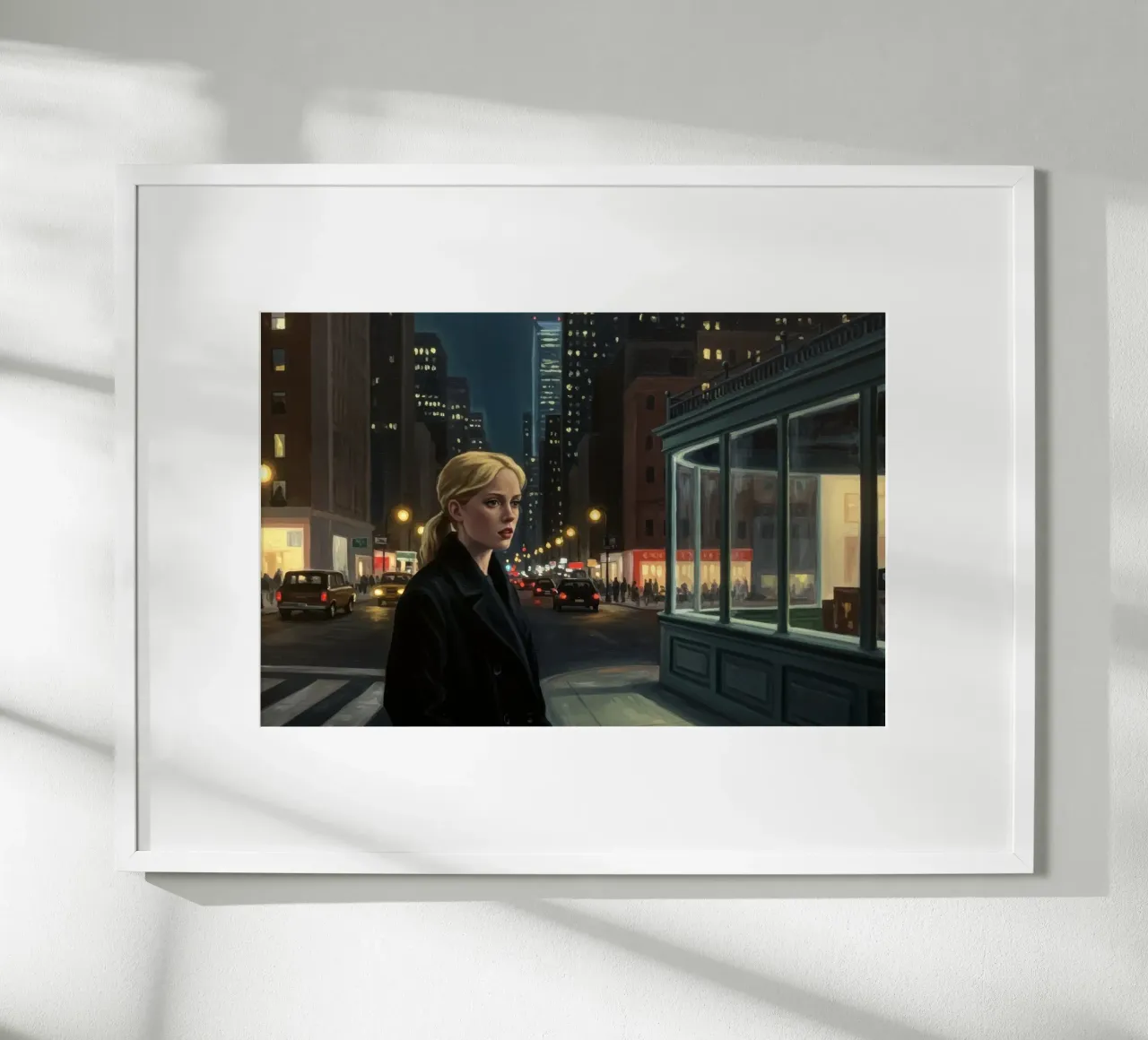 Notte in centro poster da Art Center