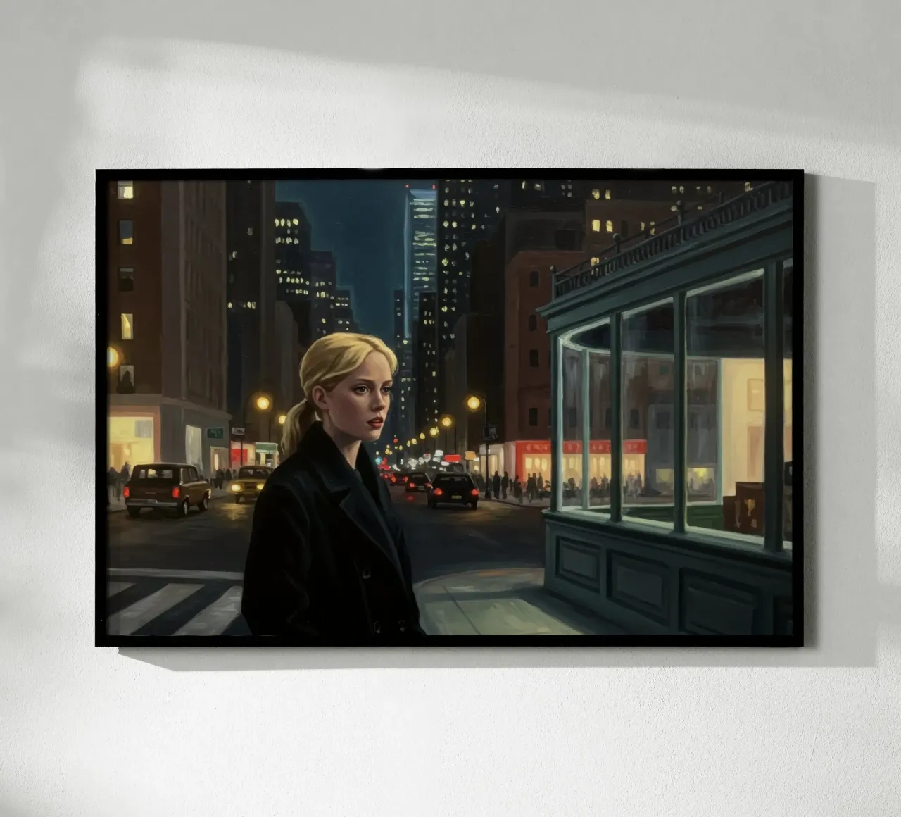 Notte in centro poster da Art Center