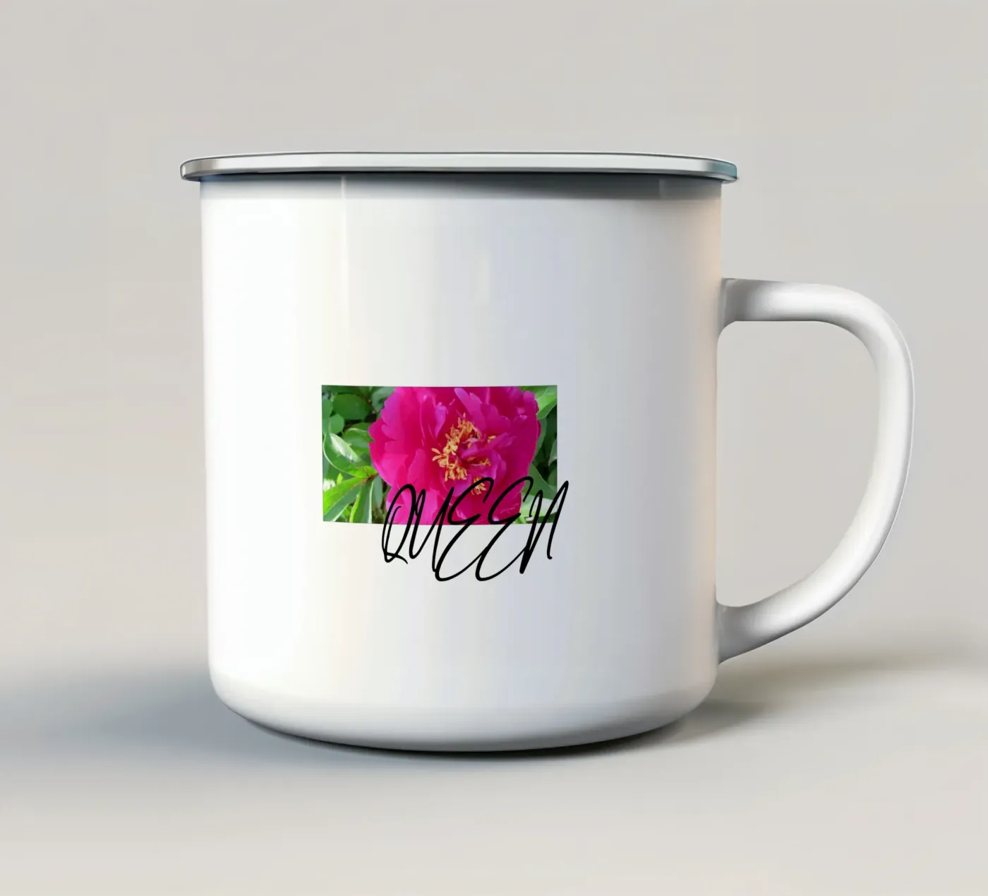 Queen emaille mok van Kreativernetzt