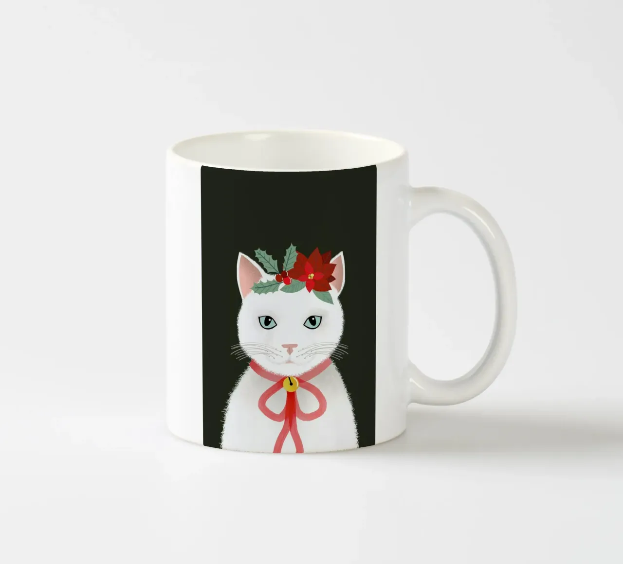 Holiday Kitty tazza in ceramica da cafelab