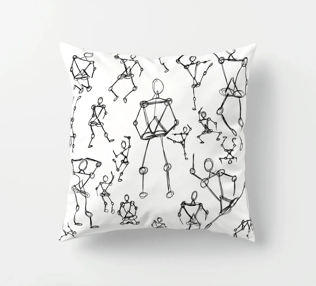 Sketches of Bodies cuscino da tausendunddrei