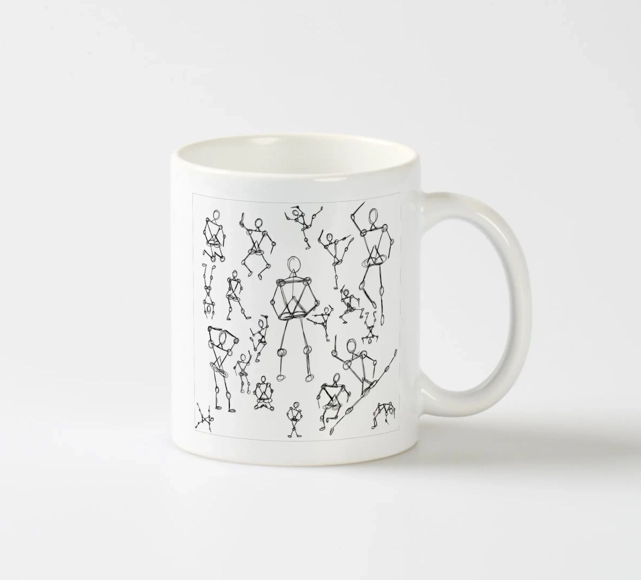 Sketches of Bodies tazza in ceramica da tausendunddrei