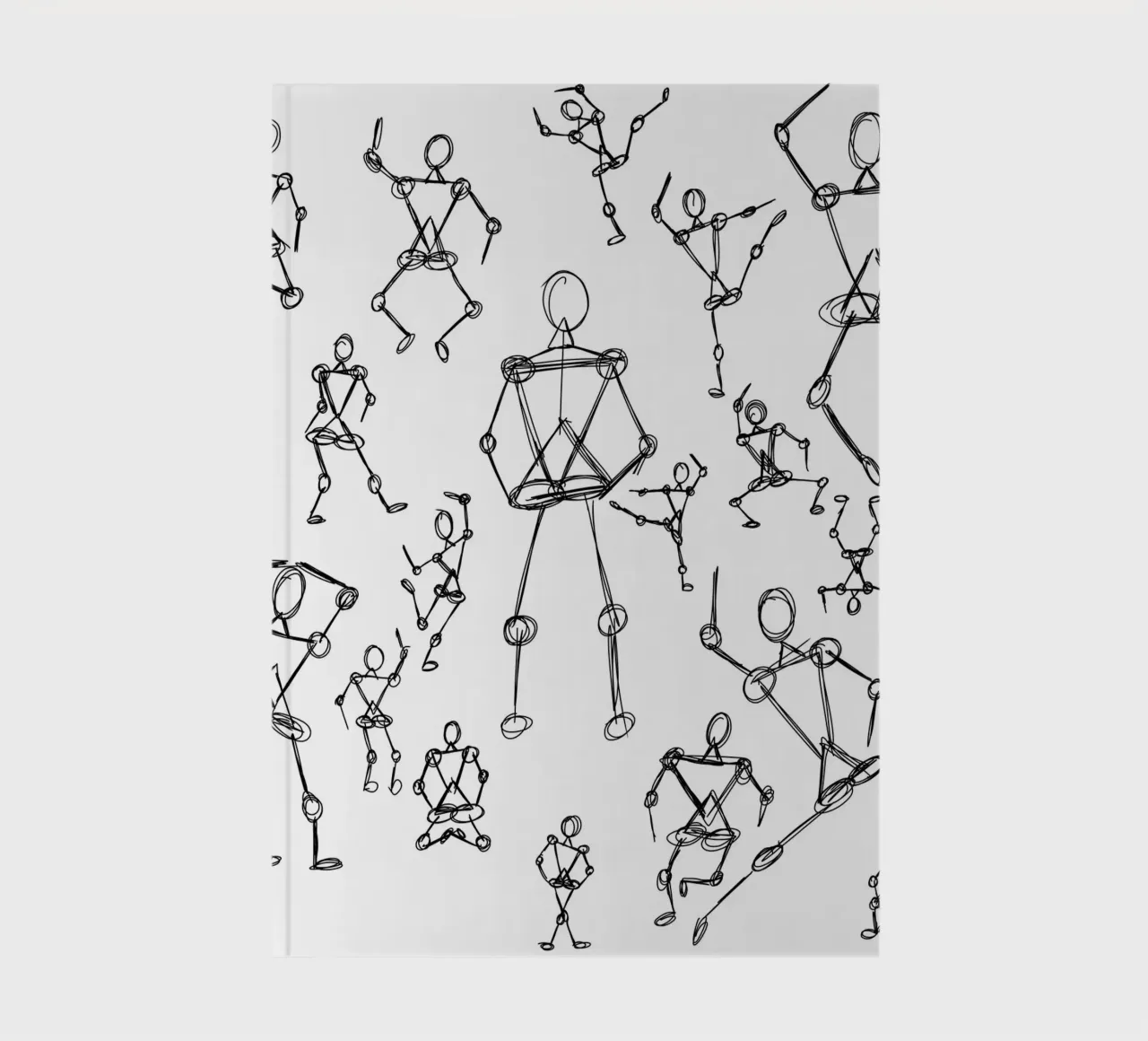 Sketches of Bodies notebook by tausendunddrei