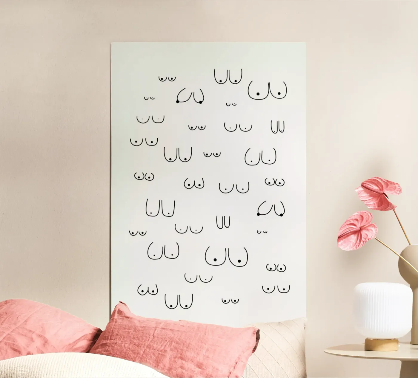 Boobs poster by The Native State
