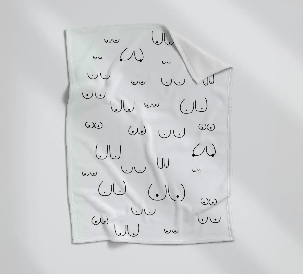 Boobs fleecedeken van The Native State