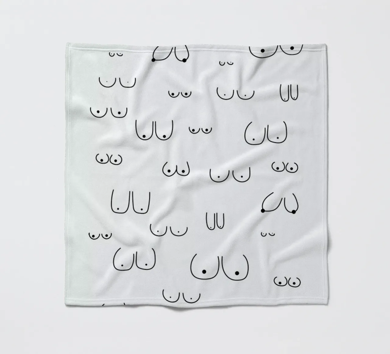 Boobs fleecedeken van The Native State