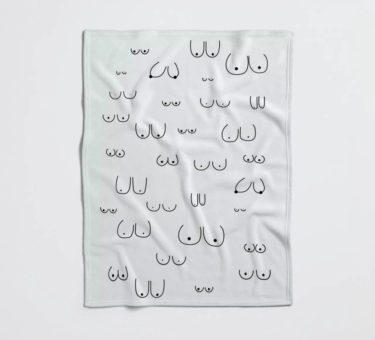 Boobs fleecedeken van The Native State