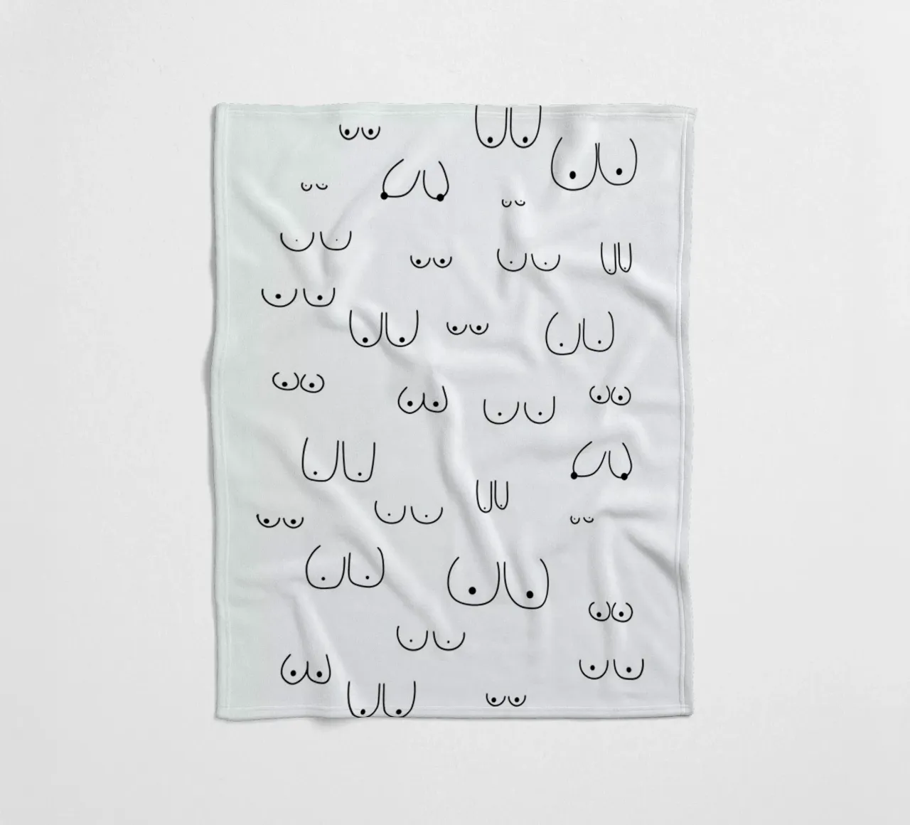 Boobs fleecedeken van The Native State