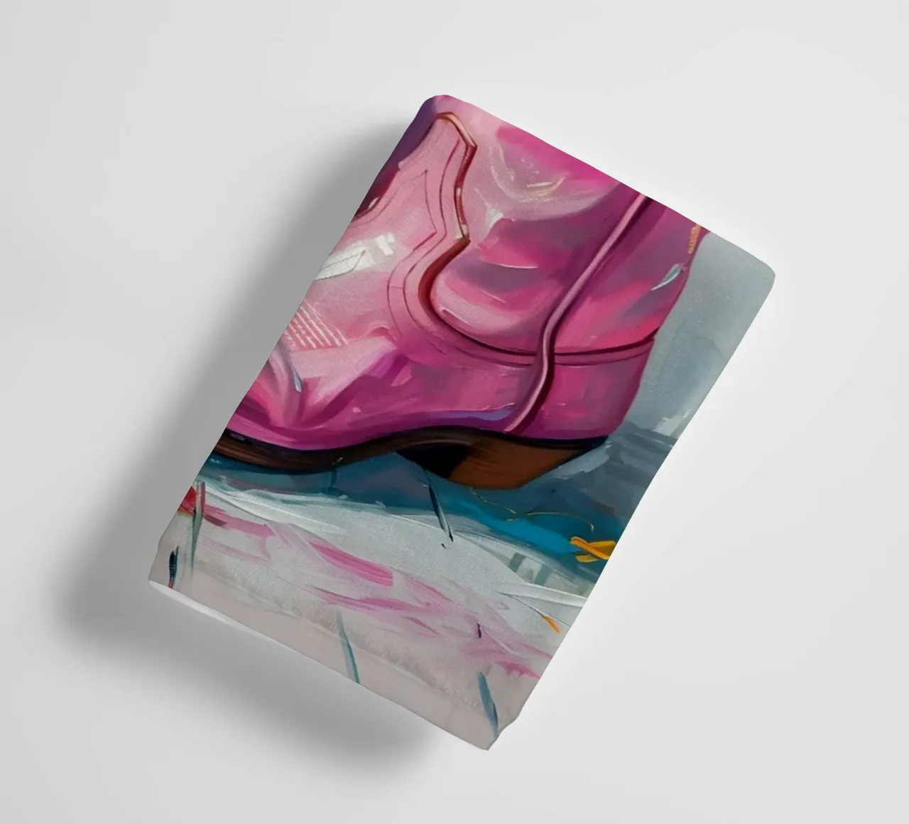 Botas vaqueras rosas de Gabad: Floral Pop Art Chic & Boho Vibes toalla de baño de ClubArt