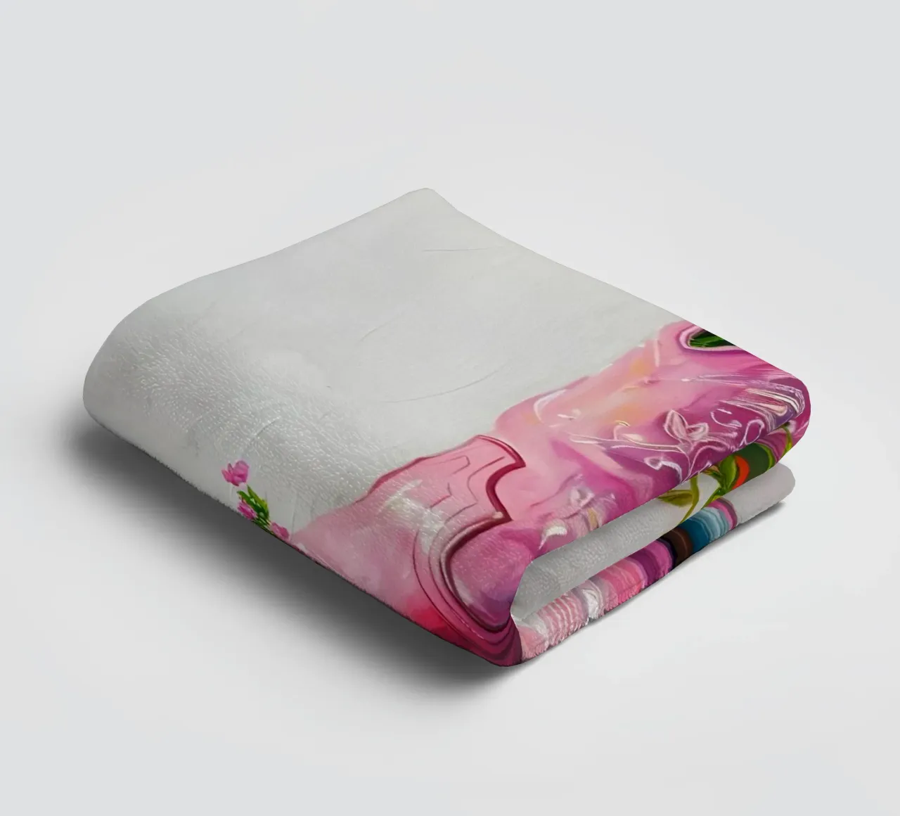Botas vaqueras rosas de Gabad: Floral Pop Art Chic & Boho Vibes toalla de baño de ClubArt