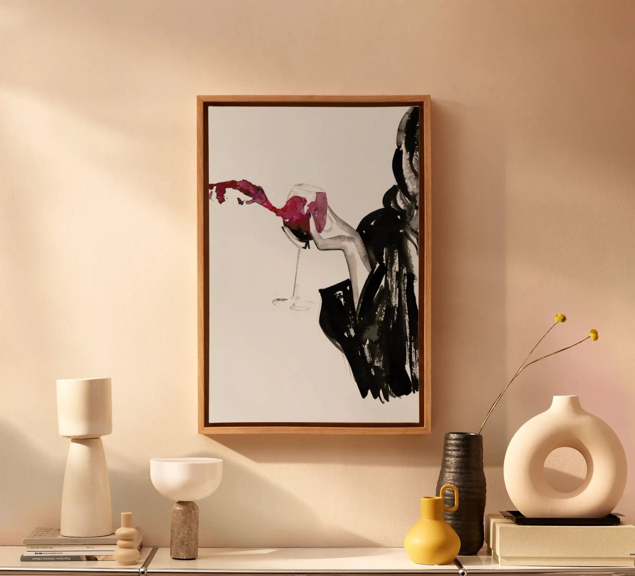 Welcome To My Fun Table canvas by Victoria Verbaan