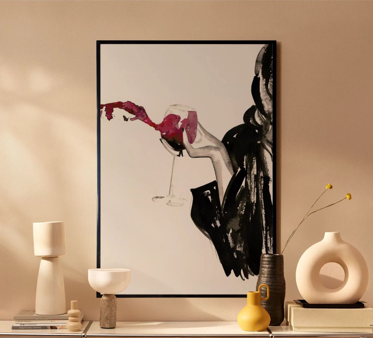 Welcome To My Fun Table poster by Victoria Verbaan