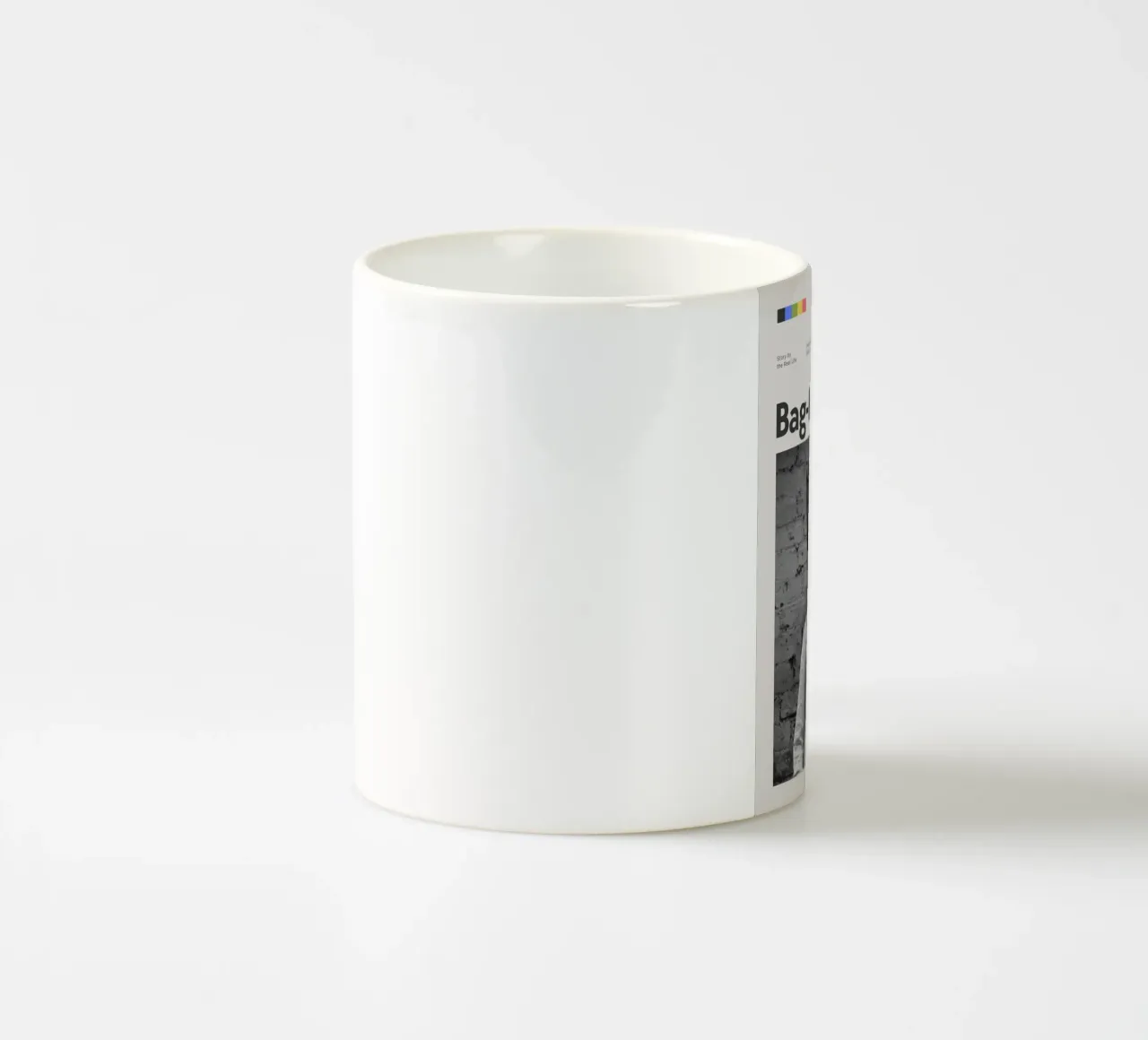 BAG HEAD tazza in ceramica da Einfach Uebel