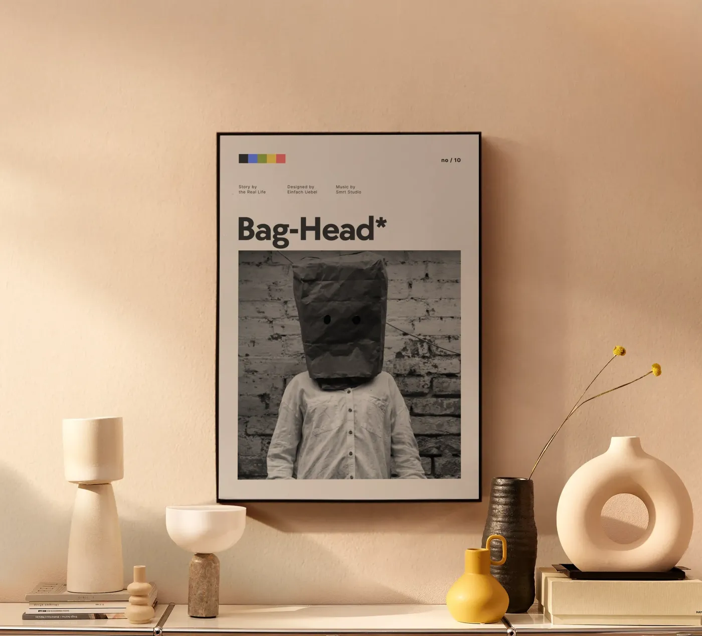 BAG HEAD plexiglass da SMRT STUDIO